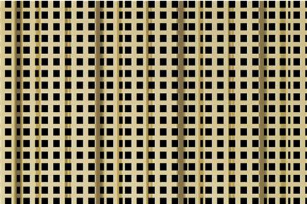 Square holes 10 x 10 mm (aeration 35% surface)